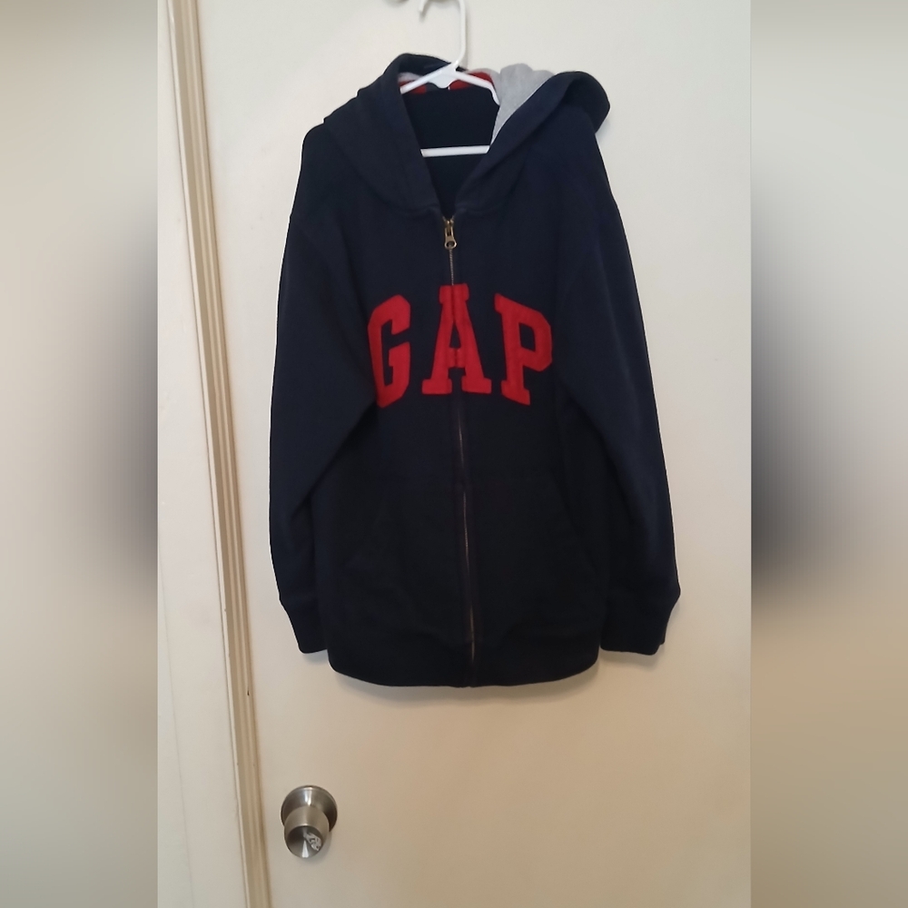 Boy's Navy Blue Gap Hoodie Size 8